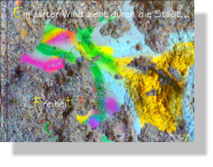 Ein zarter Wind zieht durch die Stadt